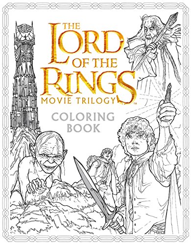 Product Cover The Lord of the Rings Movie Trilogy Coloring Book