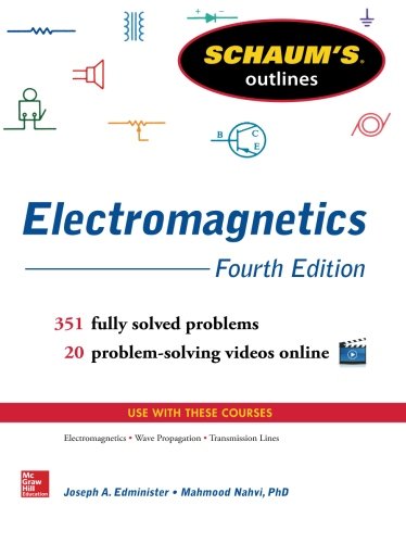 Product Cover Schaum's Outline of Electromagnetics, 4th Edition (Schaum's Outlines)