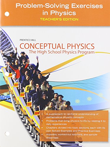 Product Cover Conceptual Physics, Problem-Solving Excercises in Physics, Teacher's Edition