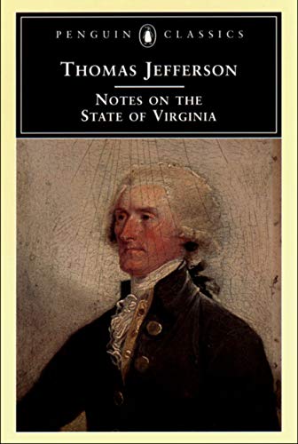Product Cover Notes on the State of Virginia (Penguin Classics)