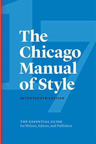 Product Cover The Chicago Manual of Style, 17th Edition