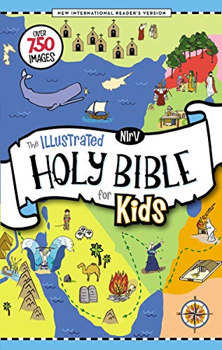 Product Cover NIrV, The Illustrated Holy Bible for Kids, Hardcover, Full Color, Comfort Print: Over 750 Images