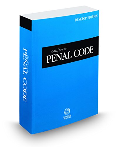 Product Cover California Penal Code, 2019 ed. (California Desktop Codes)