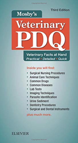 Product Cover Mosby's Veterinary PDQ: Veterinary Facts at Hand