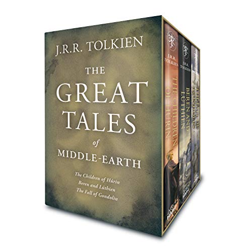 Product Cover The Great Tales of Middle-earth: Children of Húrin, Beren and Lúthien, and The Fall of Gondolin