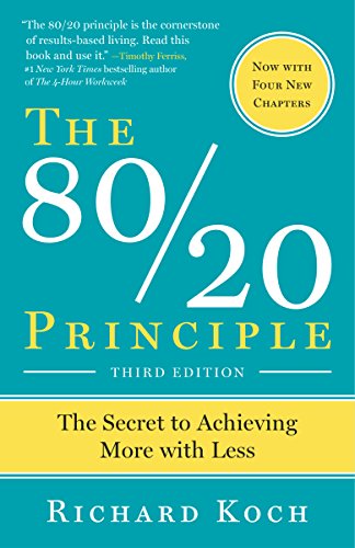 Product Cover The 80/20 Principle: The Secret to Achieving More with Less