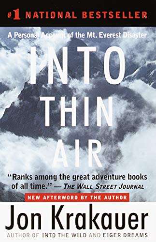 Product Cover Into Thin Air: A Personal Account of the Mt. Everest Disaster