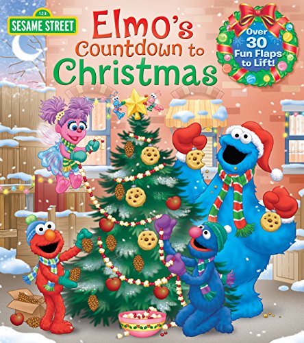Product Cover Elmo's Countdown to Christmas (Sesame Street) (Lift-the-Flap)