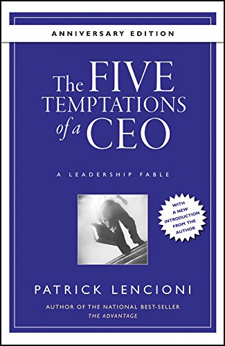 Product Cover The Five Temptations of a CEO,  Anniversary Edition: A Leadership Fable