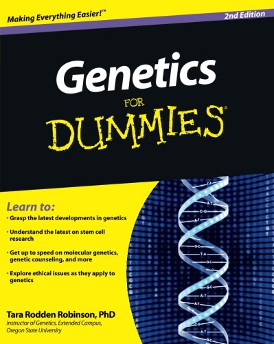 Product Cover Genetics For Dummies, 2nd Edition