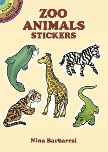 Product Cover Zoo Animals Stickers (Dover Little Activity Books Stickers)