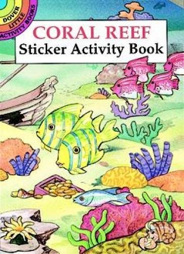 Product Cover Coral Reef Sticker Activity Book (Dover Little Activity Books Stickers)