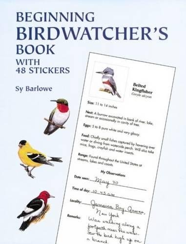Product Cover Beginning Birdwatcher's Book: With 48 Stickers (Dover Children's Activity Books)