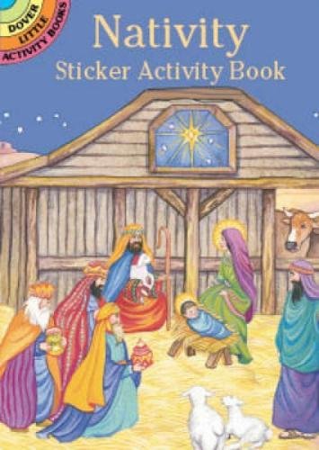 Product Cover Nativity Sticker Activity Book (Dover Little Activity Books Stickers)