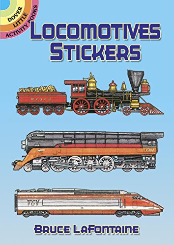Product Cover Locomotives Stickers (Dover Little Activity Books Stickers)