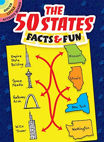 Product Cover The 50 States: Facts & Fun (Dover Little Activity Books)