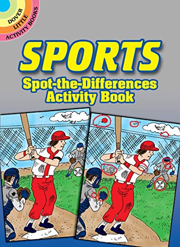 Product Cover Sports Spot-The-Differences Activity Book (Dover Little Activity Books)