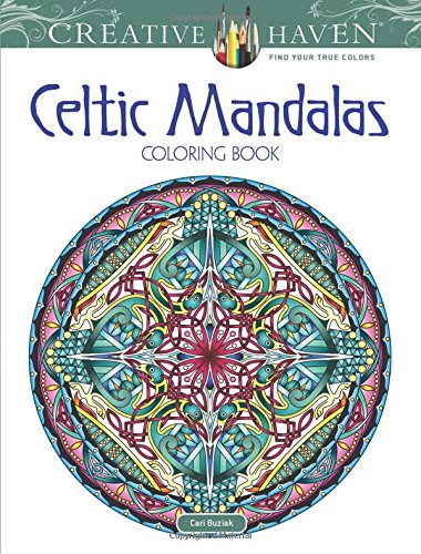 Product Cover Creative Haven Celtic Mandalas Coloring Book (Creative Haven Coloring Books)