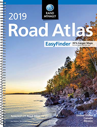 Product Cover 2019 Rand McNally EasyFinder® Midsize Road Atlas