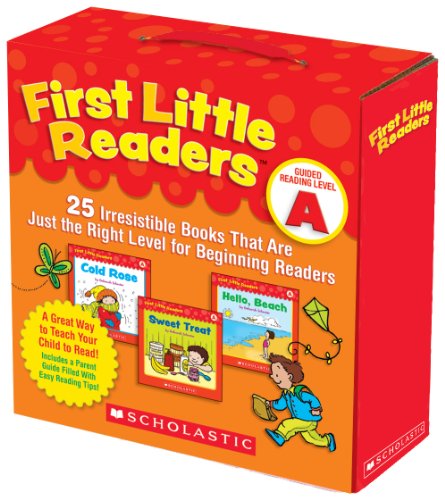 Product Cover First Little Readers Parent Pack: Guided Reading Level A: 25 Irresistible Books That Are Just the Right Level for Beginning Readers