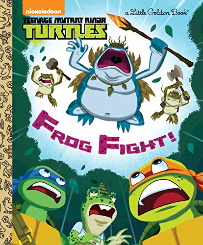 Product Cover Frog Fight! (Teenage Mutant Ninja Turtles) (Little Golden Book)