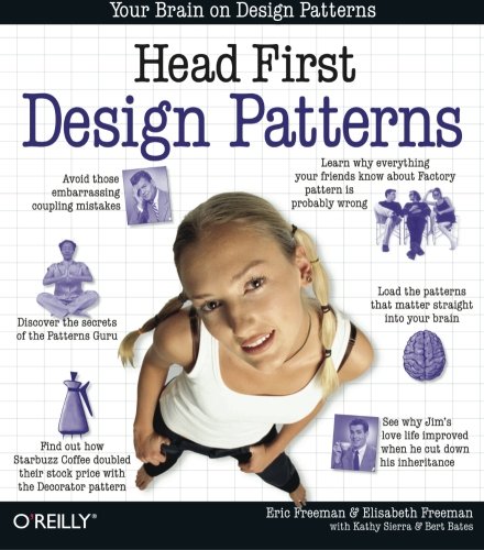 Product Cover Head First Design Patterns: A Brain-Friendly Guide