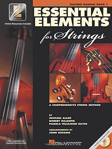 Product Cover Essential Elements for Strings - Book 1 with EEi: Teacher Manual