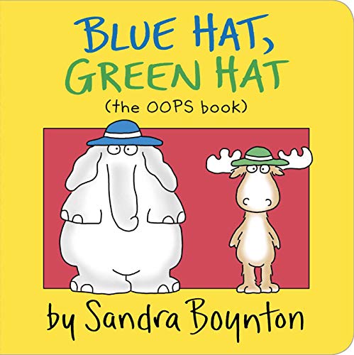 Product Cover Blue Hat, Green Hat (Boynton on Board)