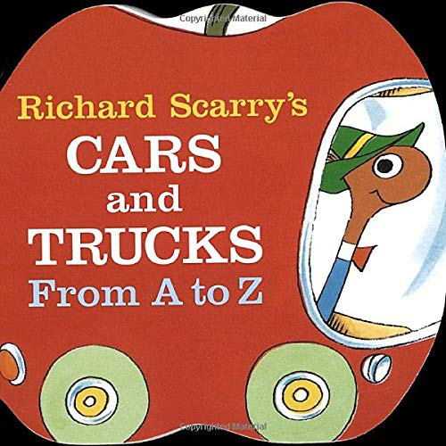 Product Cover Richard Scarry's Cars and Trucks from A to Z (A Chunky Book(R))