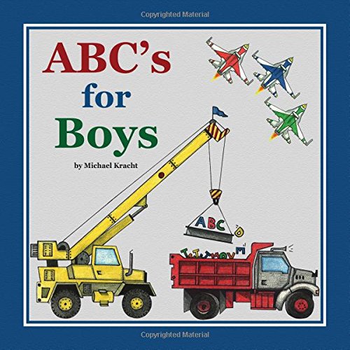 Product Cover ABC's for Boys (Alphabet Book, Baby Book, Children's Book, Toddler Book)
