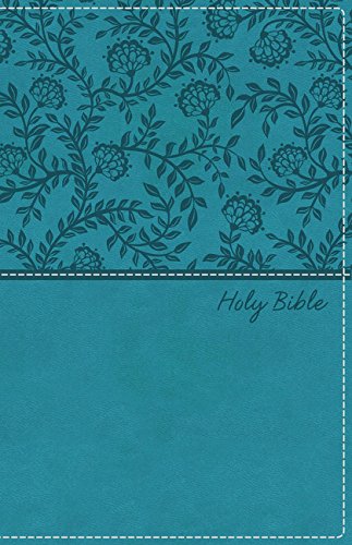 Product Cover KJV, Deluxe Gift Bible, Leathersoft, Blue, Red Letter Edition, Comfort Print: Holy Bible, King James Version