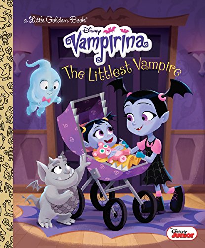 Product Cover The Littlest Vampire (Disney Junior Vampirina) (Little Golden Book)