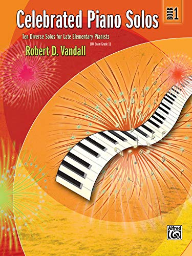 Product Cover Celebrated Piano Solos, Bk 1: Ten Diverse Solos for Late Elementary Pianists