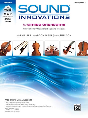 Product Cover Sound Innovations for String Orchestra for Violin, Book 1: A Revolutionary Method for Beginning Musicians