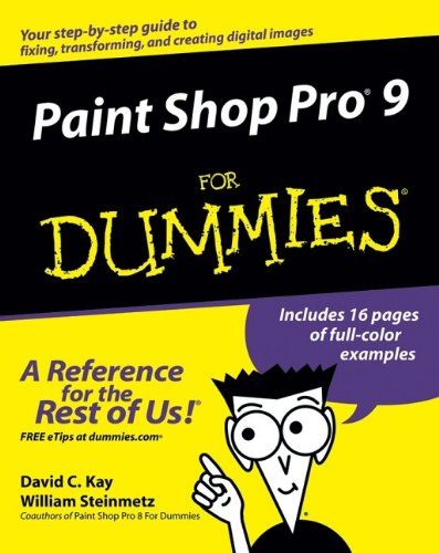 Product Cover Paint Shop Pro 9 For Dummies