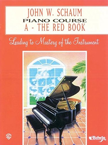 Product Cover John W. Schaum Piano Course: A -- The Red Book