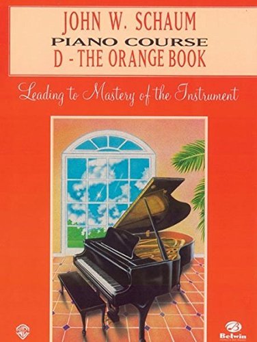 Product Cover John W. Schaum Piano Course: D -- The Orange Book