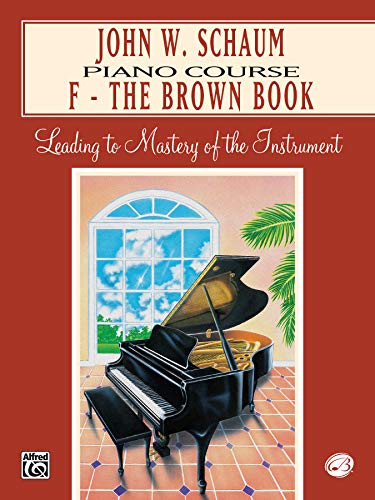 Product Cover John W. Schaum Piano Course: F -- The Brown Book