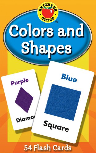 Product Cover Brighter Child Flash Cards:Colors/Shapes