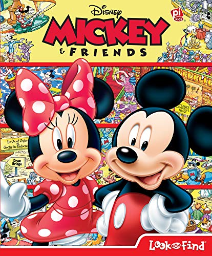 Product Cover Disney - Mickey & Friends Look and Find - PI Kids