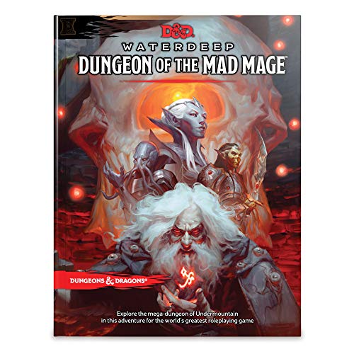 Product Cover Dungeons & Dragons Waterdeep: Dungeon of the Mad Mage (Adventure Book, D&D Roleplaying Game)