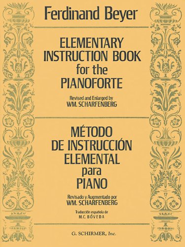 Product Cover Elementary Instruction Book for the Pianoforte/Metodo de Instruccion Elemental para Piano
