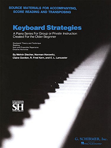 Product Cover Keyboard Strategies: Source Materials for Accompanying, Score Reading, and Transposing