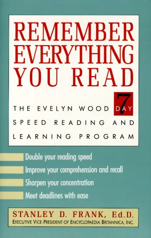Product Cover Remember Everything You Read