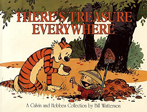 Product Cover There's Treasure Everywhere--A Calvin and Hobbes Collection (Volume 15)