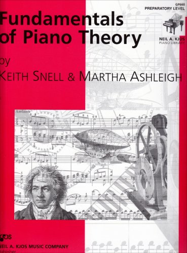 Product Cover GP660 - Fundamentals of Piano Theory - Preparatory Level