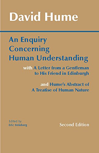 Product Cover An Enquiry Concerning Human Understanding: with Hume's Abstract of A Treatise of Human Nature and A Letter from a Gentleman to His Friend in Edinburgh (Hackett Classics)