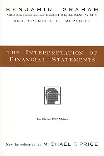 Product Cover The Interpretation of Financial Statements: The Classic 1937 Edition