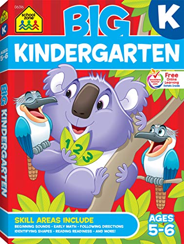 Product Cover Big workbook Kindergarden Ages 5-6
