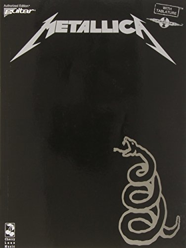 Product Cover Metallica: Black, Guitar Tab
